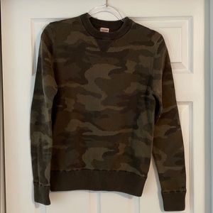 Camo Crewneck Sweater